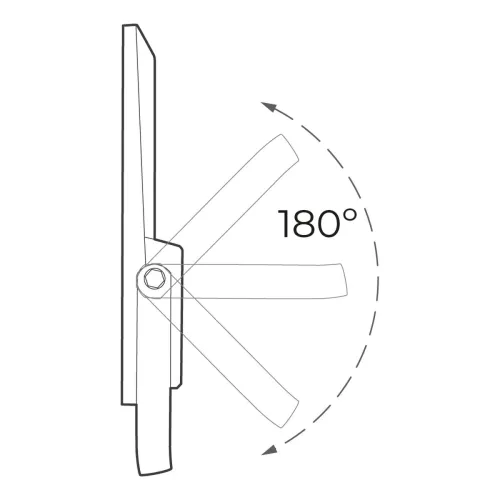 Bouwlamp EDM 31863 300 W 1800 Lm Zon Bewegingssensor (6500 K) Foto 7