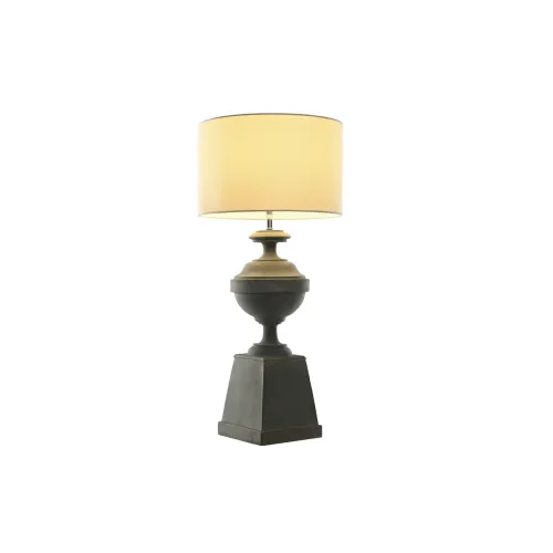 Bureaulamp Home ESPRIT Wit Grijs Hars 35,5 x 35,5 x 79 cm Foto 5