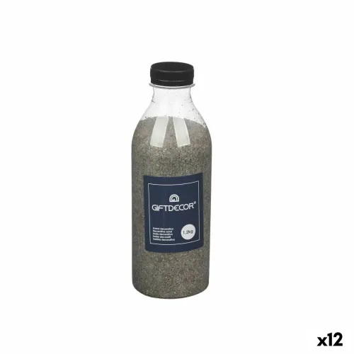 Decorative sand Zwart 1,2 kg (12 Stuks) Foto 1