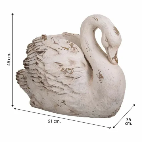 Grondlegger Alexandra House Living Swan Glasvezel Magnesium 36 x 46 x 61 cm Foto 7