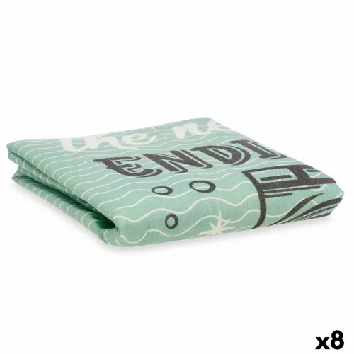 Hoes voor Strijkplank Groen 140 x 50 cm Wasmachine (8 Stuks) Foto 1