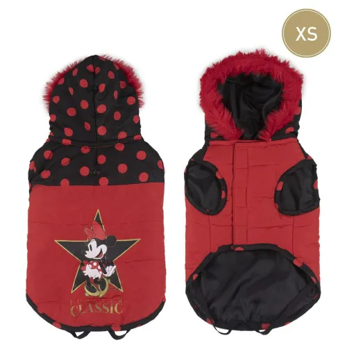 Hondenjas Minnie Mouse Zwart XS Rood Foto 8