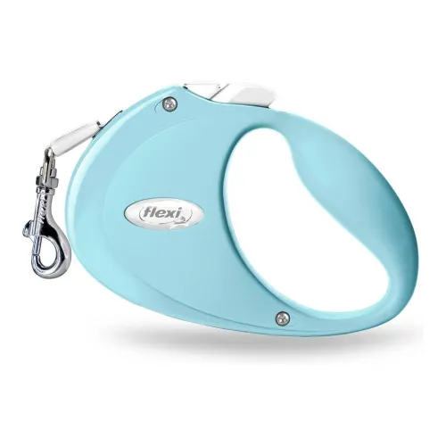 Hondenriem Flexi Puppy 2 m Blauw Foto 4