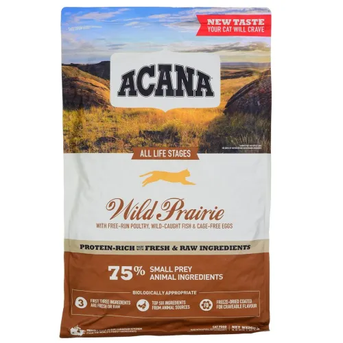 Kattenvoer Acana Cat TF Regionals Wild Prairie Kip Pauw 4,5 Kg Foto 1