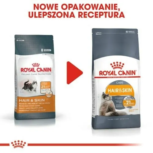 Kattenvoer Royal Canin Hair & Skin Care Volwassen Kip 10 kg Foto 2