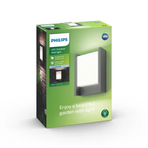 Led-applicatie Philips 16460/93/P3 Antraciet Aluminium 6 W 600 lm A++ (4000 K) (1 Stuks) Foto 3