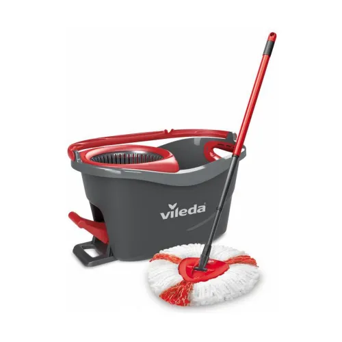 Mop with Bucket Vileda Turbo Easywriting & Clean Polypropyleen Foto 1