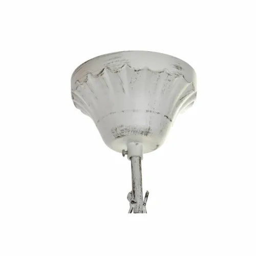 Plafondlamp DKD Home Decor Wit Metaal Plastic 40 W Romantiek Decapé 220 V 70 x 70 x 63 cm Foto 3