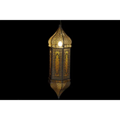 Plafondlamp Home ESPRIT Wit Gouden Metaal 40 W 27 x 27 x 91 cm Foto 2