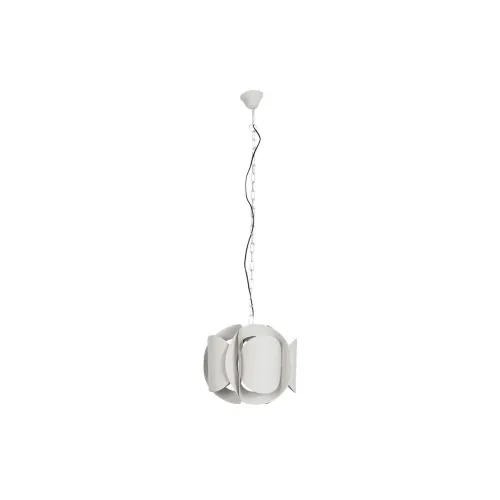 Plafondlamp Home ESPRIT Wit Metaal 50 W 42 x 42 x 36 cm Foto 1