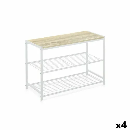 Planken Confortime 3 Planken Metaal 60 x 30 x 43 cm (4 Stuks) Foto 1