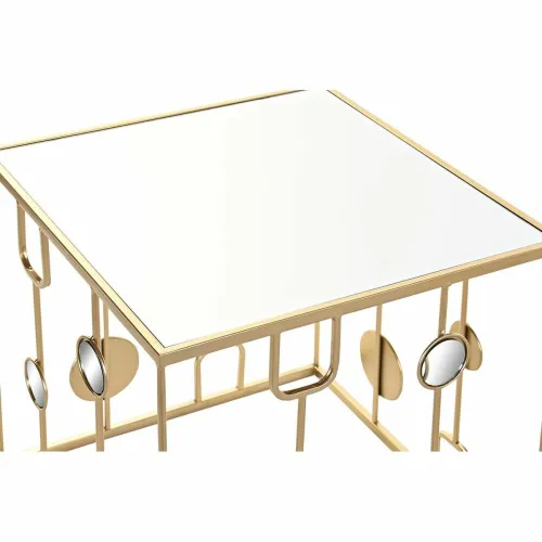 Set van 2 kleine tafels DKD Home Decor Gouden 50 x 50 x 50 cm Foto 3