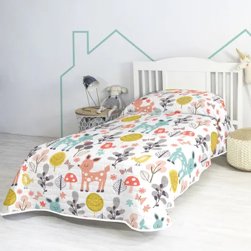 Sprei HappyFriday Moshi Moshi Multicolour 180 x 260 cm Herten Bos Foto 2