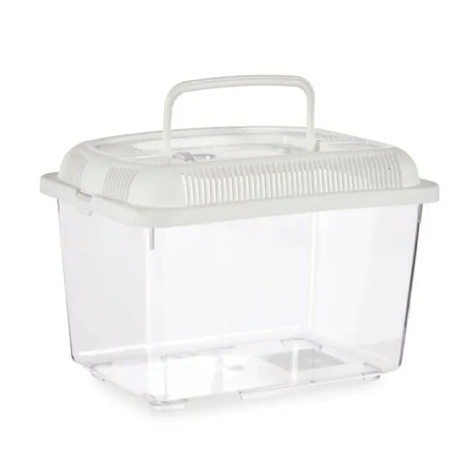 Vissenkom Met handvat Groot Wit Plastic 7 L 20 x 20 x 30 cm (8 Stuks) Foto 2