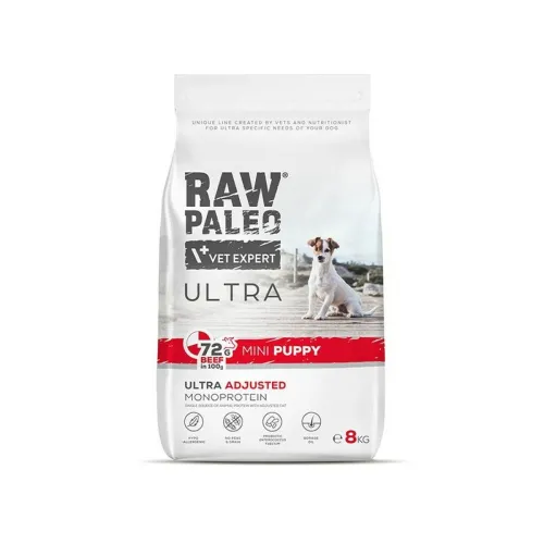 Voer VETEXPERT Ultra Mini Puppy Beef Kalfsvlees 8 kg Foto 1