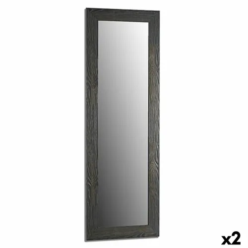 Wandspiegel Grijs Hout Glas 46 x 136 x 2 cm (2 Stuks) Foto 1