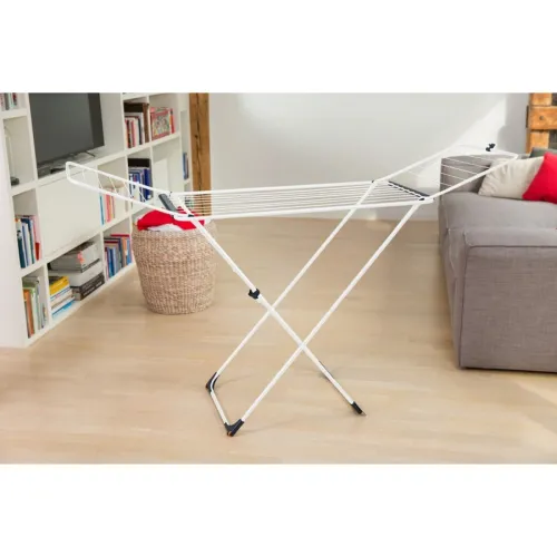 Waslijn Vileda X-Legs Universal Grijs Staal (180 x 55 x 93 cm) (18 m) Foto 4