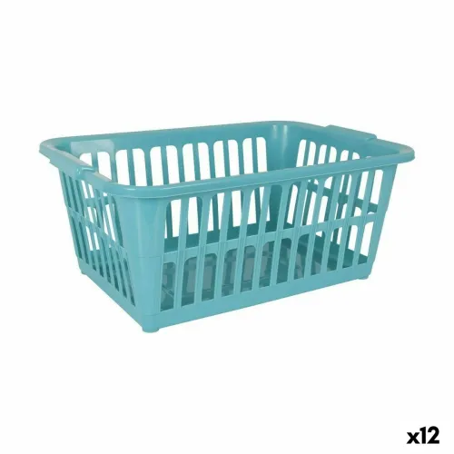 Wasmand Tontarelli Classic Blauw 35 L 58 x 41 x 24 cm (12 Stuks) Foto 1