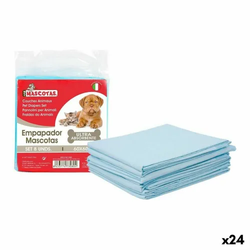 Zindelijkheidstraining-pads voor honden MCT mascotas 60 x 60 cm (8 Onderdelen) (24 Stuks) (8 pcs)(60 x 60 cm) Foto 1